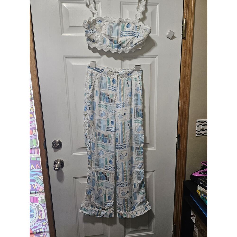 Endless Moon New With Tags Two-Piece Set Resort Wear Vacay Summer Luxury Boutiqu